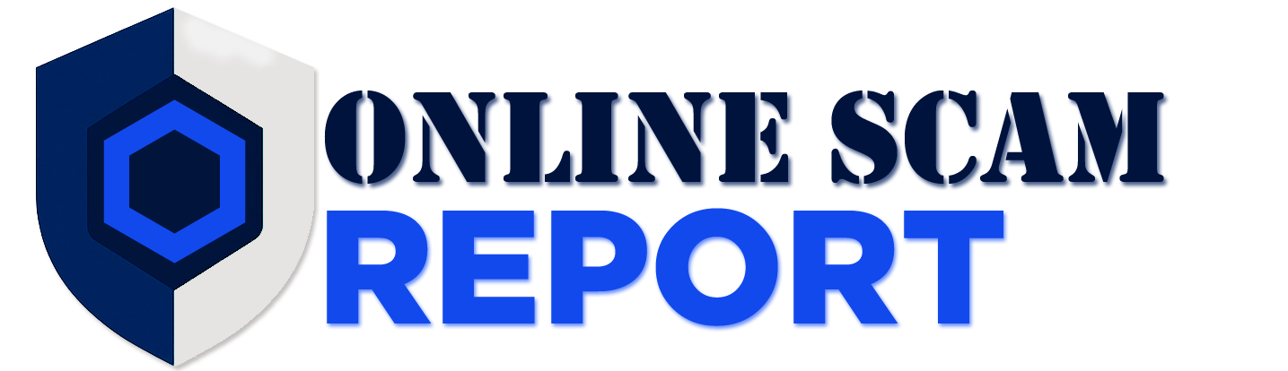 Online scam report logo